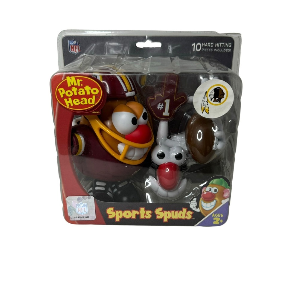 SEALED Mr. Potato Head Washington Redskins Sports Spuds NFL Edition 2008